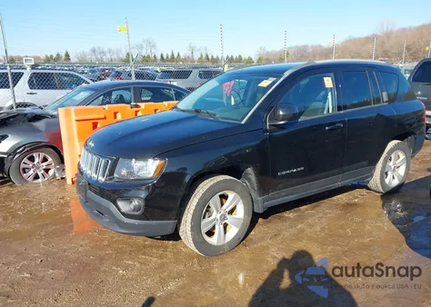 2016 Jeep Compass Sport из США, поврежденный, VIN 1C4NJDBB3GD617579